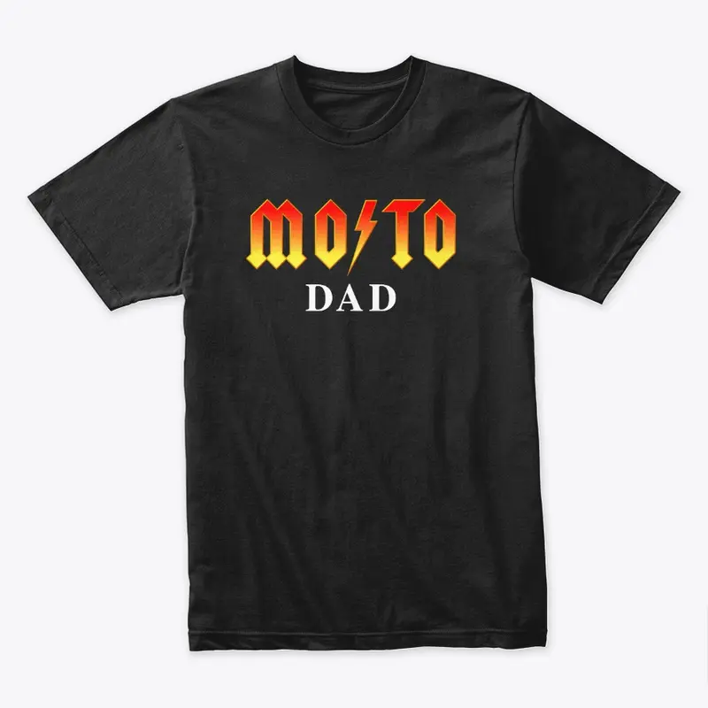 Moto Dad Classic Rock Style